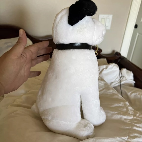 Dakin Vintage 1993 Rca Nipper Dog Radio Plush Stuffed Animal Boat party - Picture 2 of 8